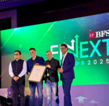 ETBFSI FinNext Awards 2025 recognizing Dreams into Action (DiA) as a leading innovation in wealth planning